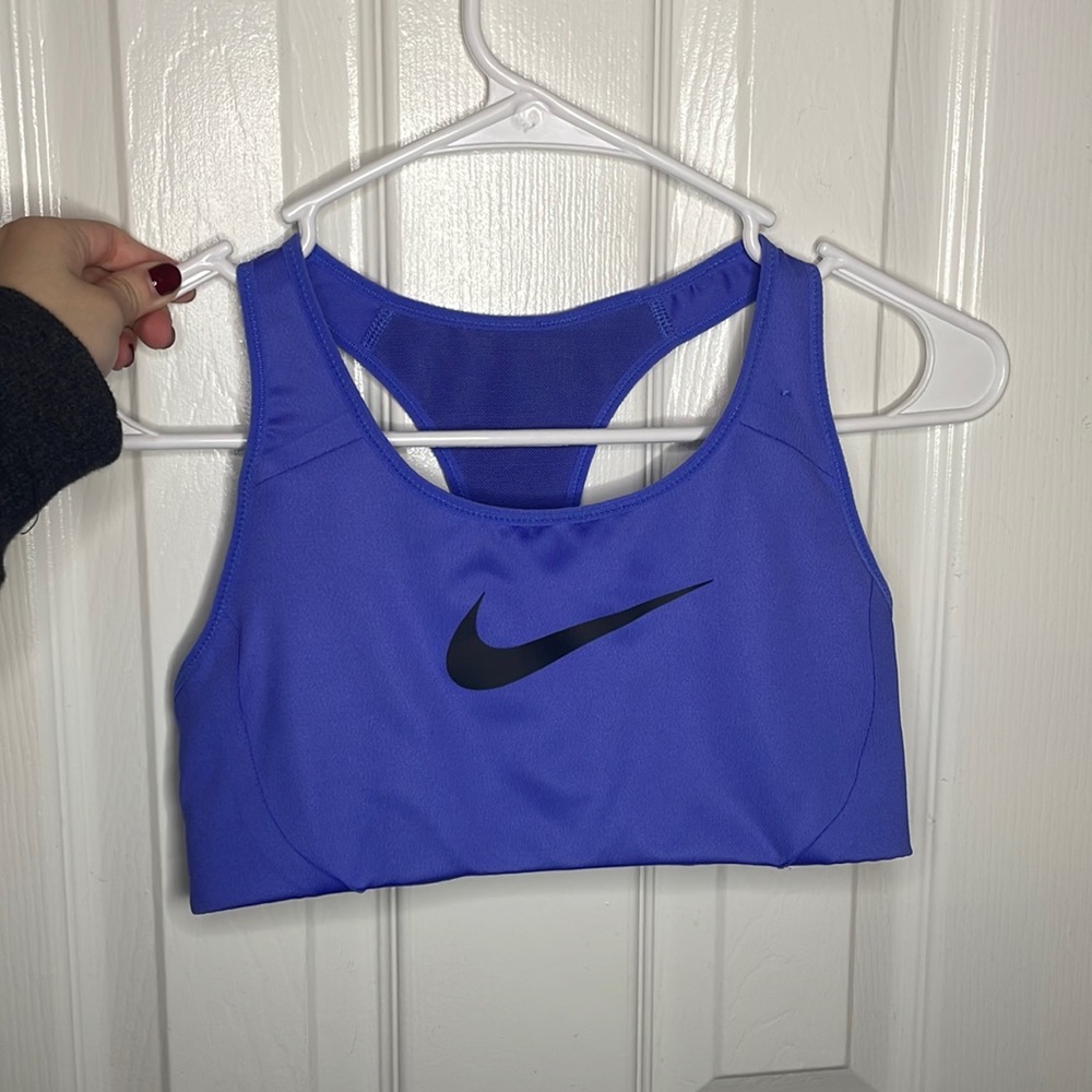 Purple Nike Compression Sports Bra, Worn Once, Size Small